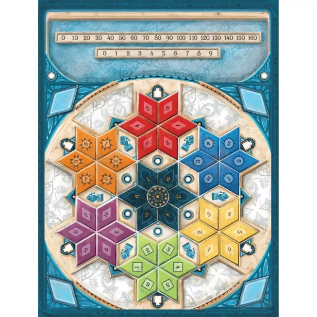 Настільна гра Азул: Літній Палац. Міні-версія