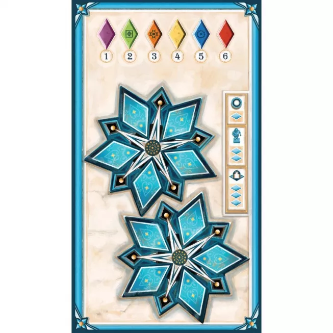 Настільна гра Азул: Літній Палац. Міні-версія