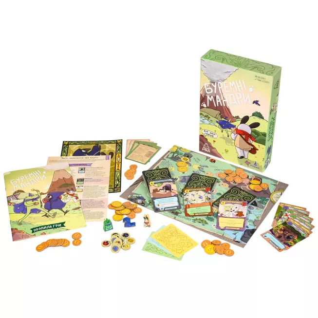 Настільна гра Буремні мандри (A Wild Venture)