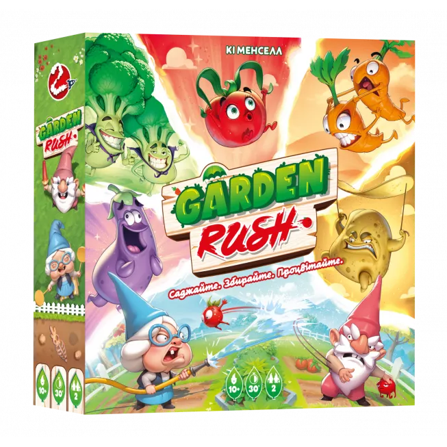 Настільна гра Garden Rush. Українське видання: купити за кращою ціною в Україні