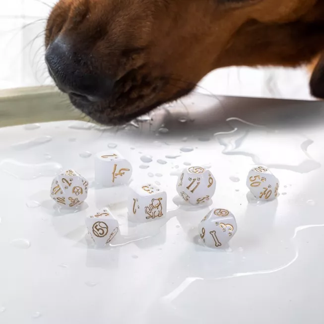 Набір кубиків DOGS Modern Dice Set: Charlie (7)