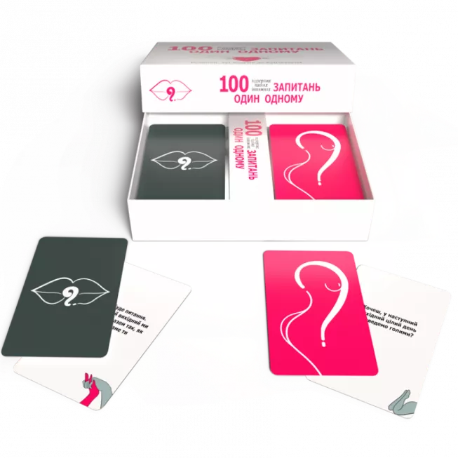 Настільна гра 100 запитань один одному