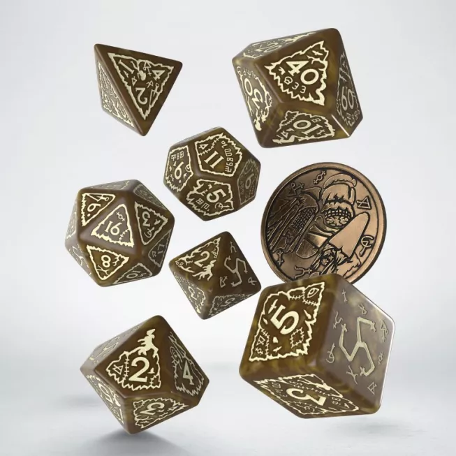 Набір кубиків The Witcher Dice Set. Crones - Weavess (7)
