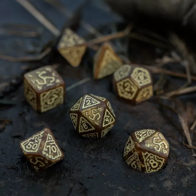 Набір кубиків The Witcher Dice Set. Crones - Weavess (7)