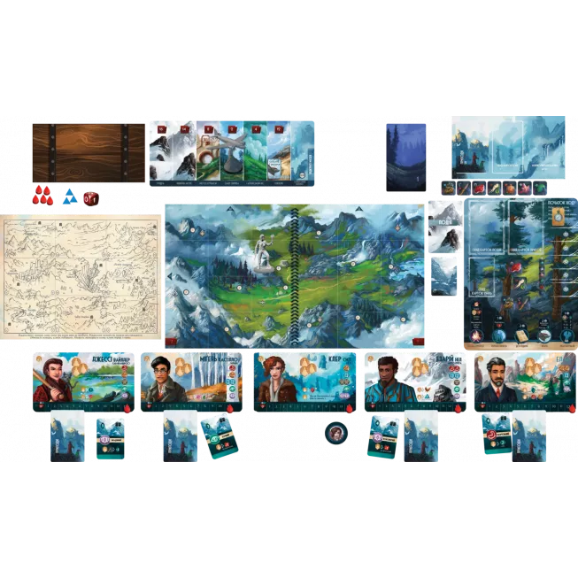 Настільна гра Сплячі Боги. Далекі небеса. Колекційне видання (Sleeping Gods: Distant Skies)