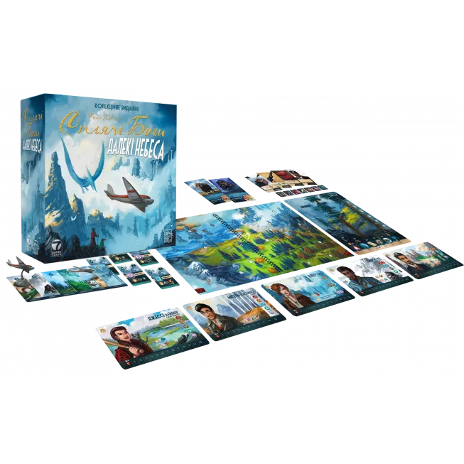 Настільна гра Сплячі Боги. Далекі небеса. Колекційне видання (Sleeping Gods: Distant Skies)