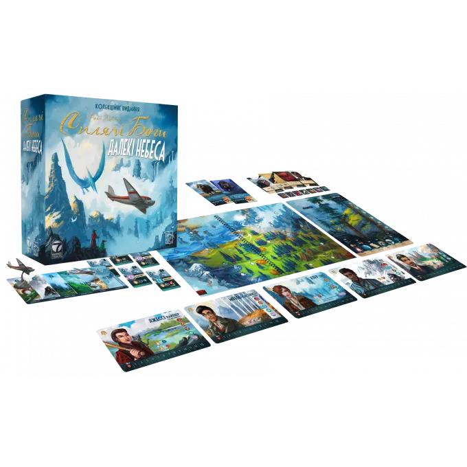 Настільна гра Сплячі Боги. Далекі небеса. Колекційне видання (Sleeping Gods: Distant Skies)