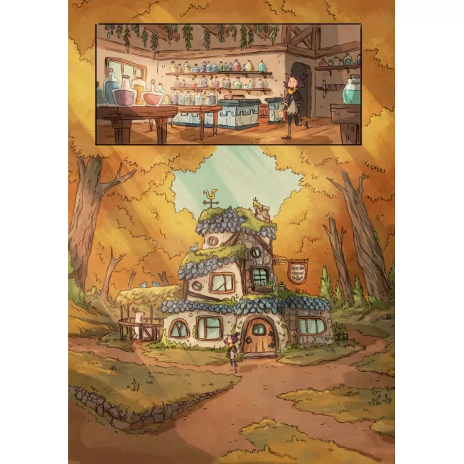 Комікс Світлопад: Дівчинка і Ґалдурієць