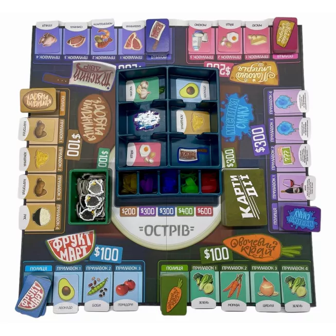 Настільна гра Битва Ресторанів (Rival Restaurants)