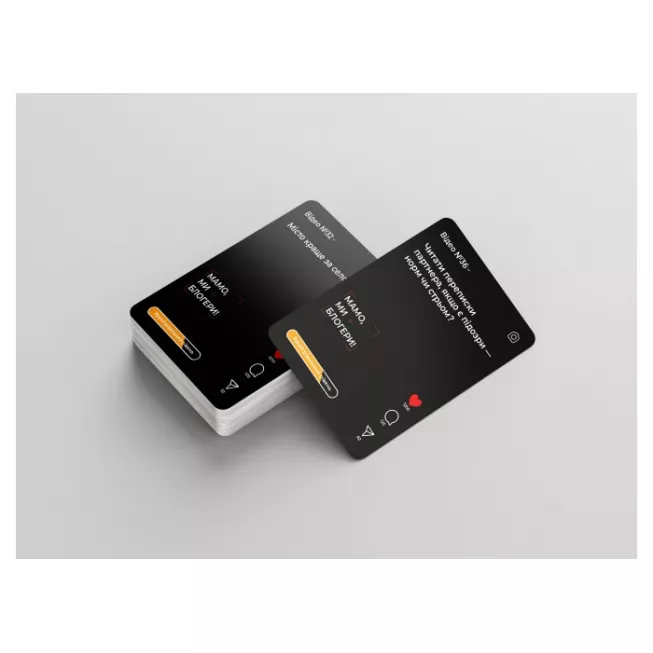 Настільна гра Мамо, ми блогери!