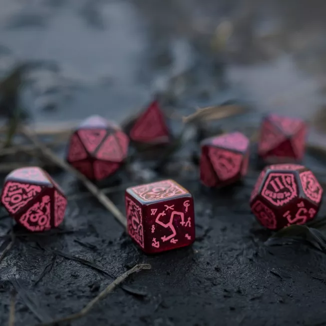 Набір кубиків The Witcher Dice Set. Crones - Whispess (7)