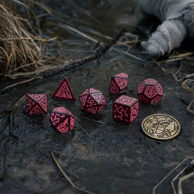 Набір кубиків The Witcher Dice Set. Crones - Whispess (7)