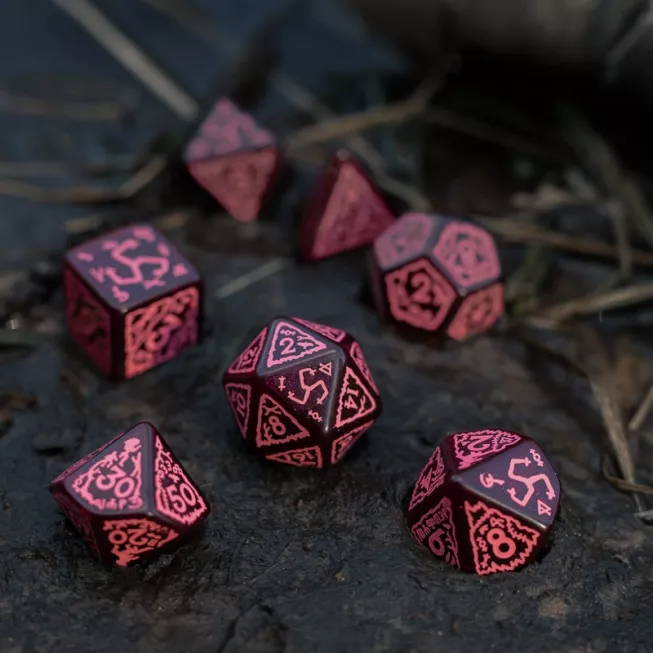 Набір кубиків The Witcher Dice Set. Crones - Whispess (7)