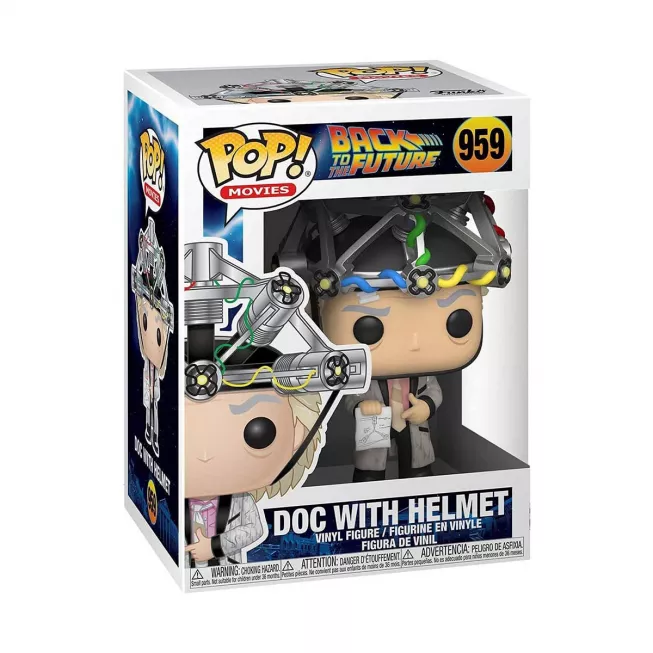 Фігурка Док у шоломі - Funko POP BTTF #959: Doc with helmet