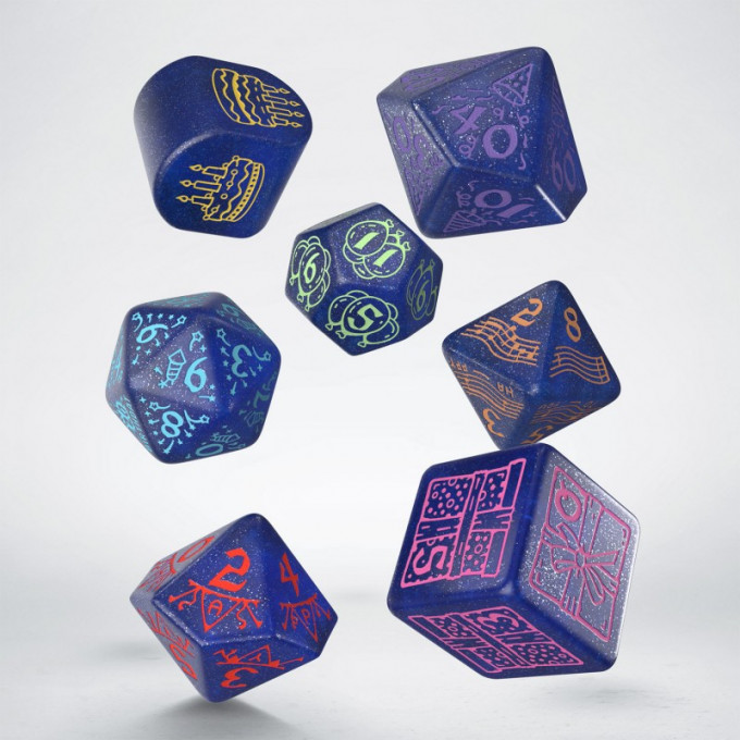Набір кубиків Happy Birthday Dice Set: Streamers