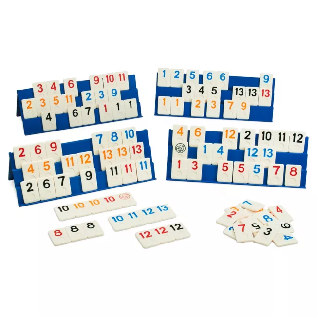 Настільна гра Rummy Classic в дорожній сумочці. Великі фішки (Руммі Класик)