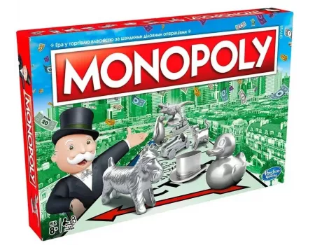Настільна гра Монополія Україна (Monopoly Ukraine)