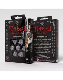 Набір кубиків Tribal Dice Set: Pearl & Brown