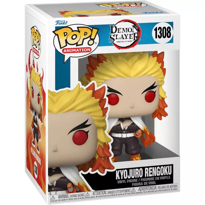 Фігурка Ренгоку - Funko Pop Demon Slayer #1308: Kyojuro Rengoku