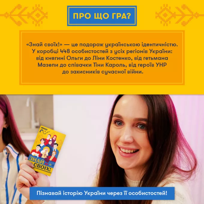 Настільна гра Знай своїх