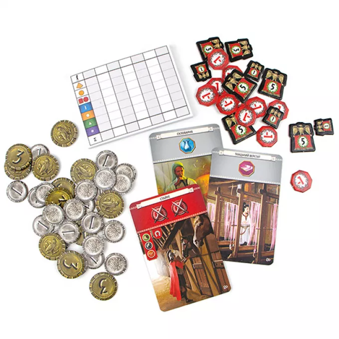 Настільна гра 7 Чудес (7 Wonders) 2-ге видання