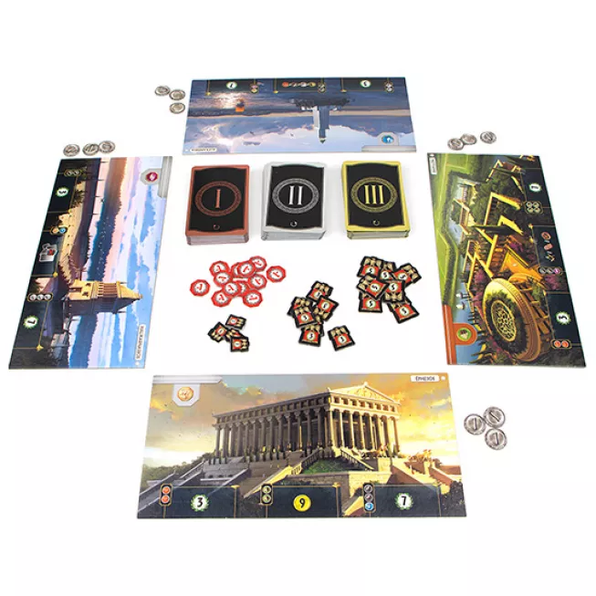 Настільна гра 7 Чудес (7 Wonders) 2-ге видання
