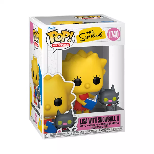 Фігурка Ліса й маленький помічник Санти - Funko POP Simpsons #1740: Lisa with Snowball