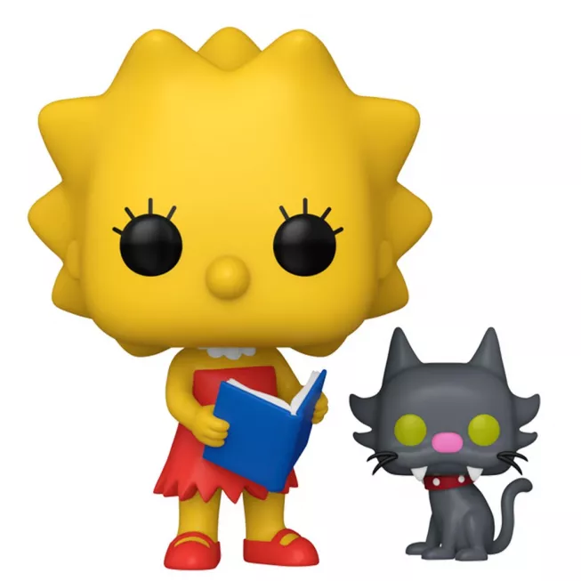 Фігурка Ліса й маленький помічник Санти - Funko POP Simpsons #1740: Lisa with Snowball