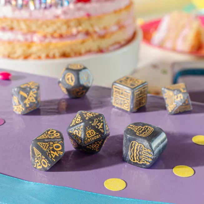 Набір кубиків Happy Birthday Dice Set: Confetti