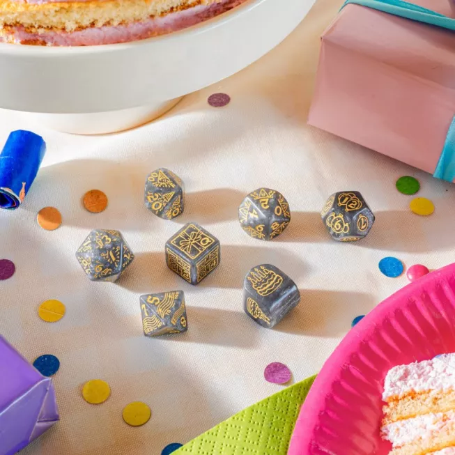 Набір кубиків Happy Birthday Dice Set: Confetti