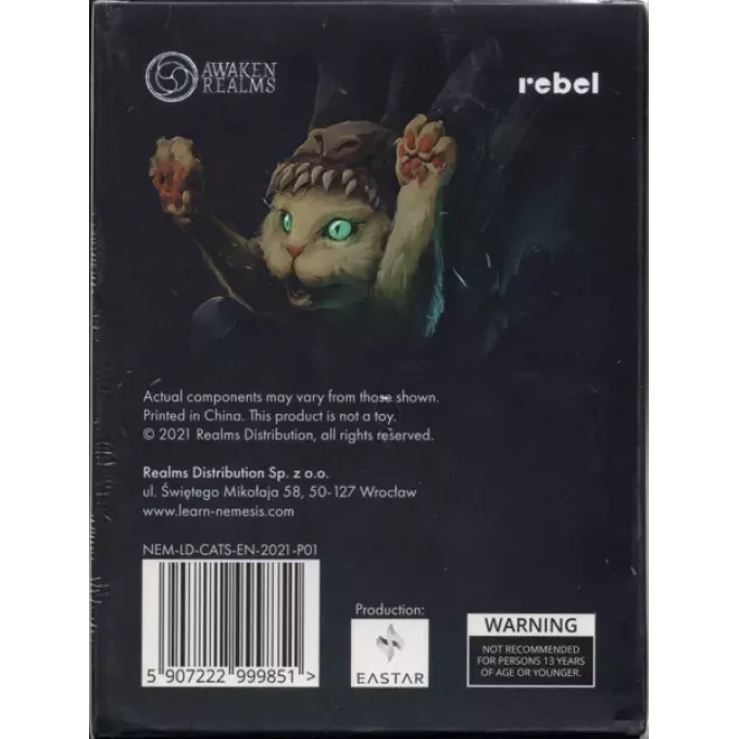 Настільна гра Nemesis Lockdown: Space Cats (Немезіда Локдаун: Космічні коти)