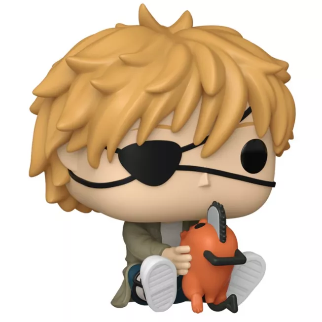 Фігурка Денджі та Почіта - Funko Pop Chainsaw Man #1971: Denji with Pochita