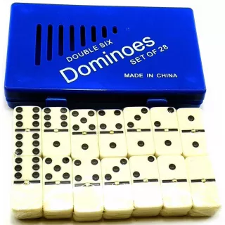 Доміно в синьому кейсі (17,5х10,5х2,5 см)