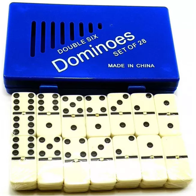 Доміно в синьому кейсі (17,5х10,5х2,5 см)