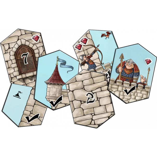 Настільна гра Майстри Фортець (Castle Builder)