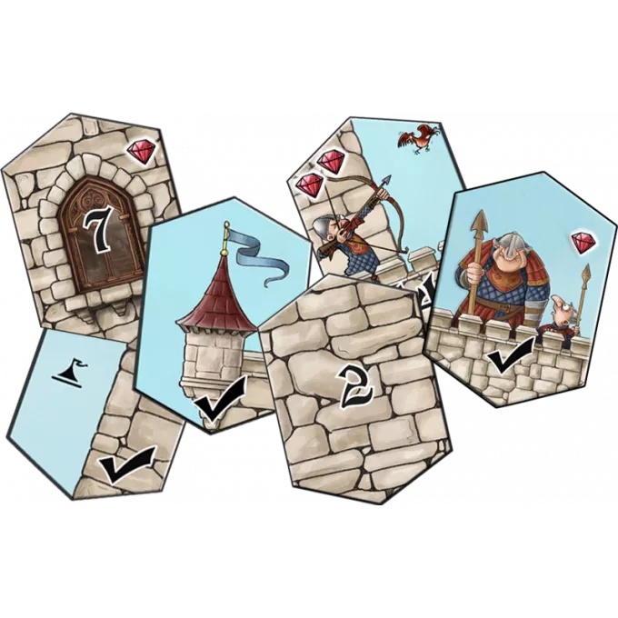 Настільна гра Майстри Фортець (Castle Builder)