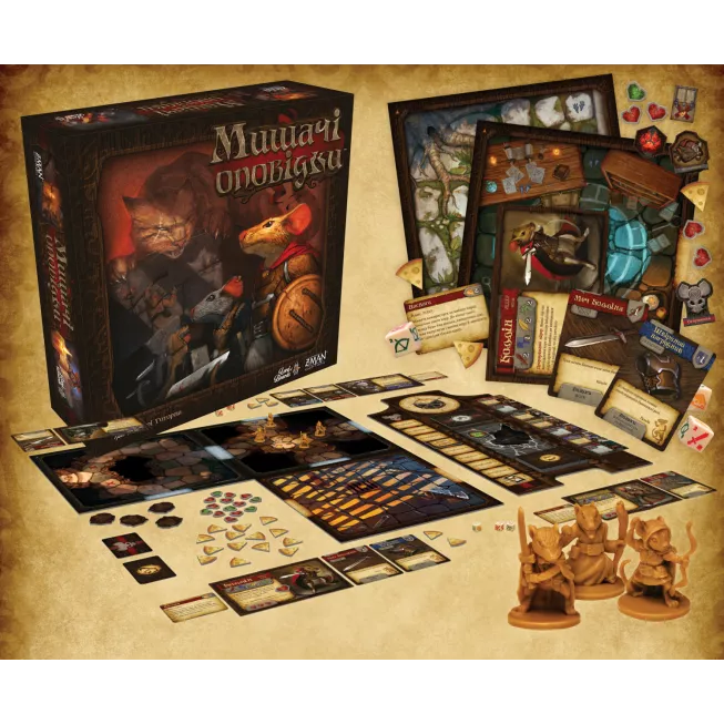 Настільна гра Мишачі Оповідки (Mice and Mystics)