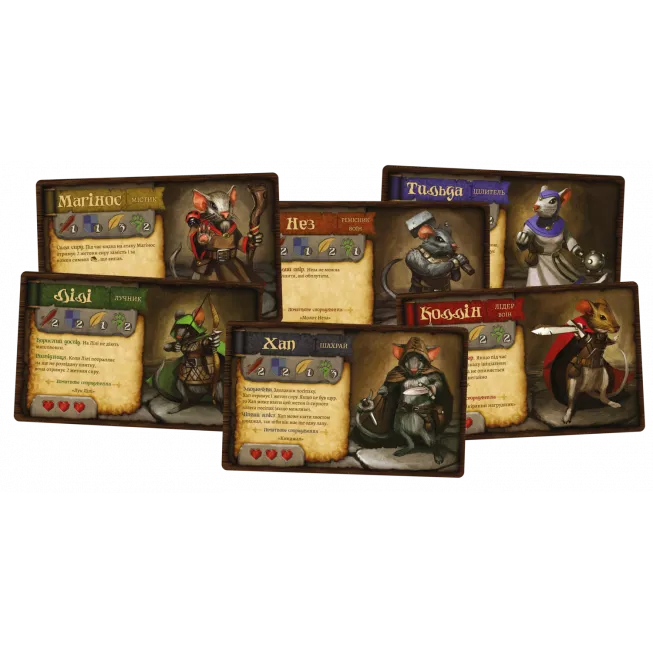 Настільна гра Мишачі Оповідки (Mice and Mystics)