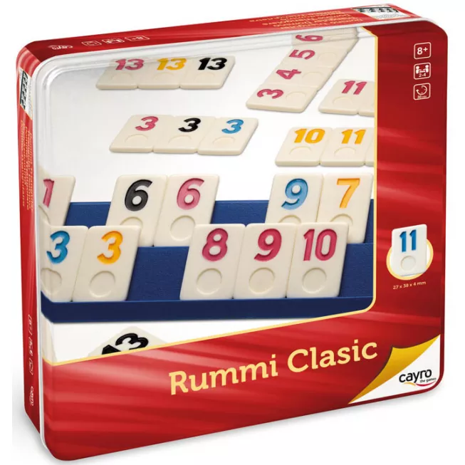 Настільна гра Rummy Classic у металевій коробці (Руммі Класик)