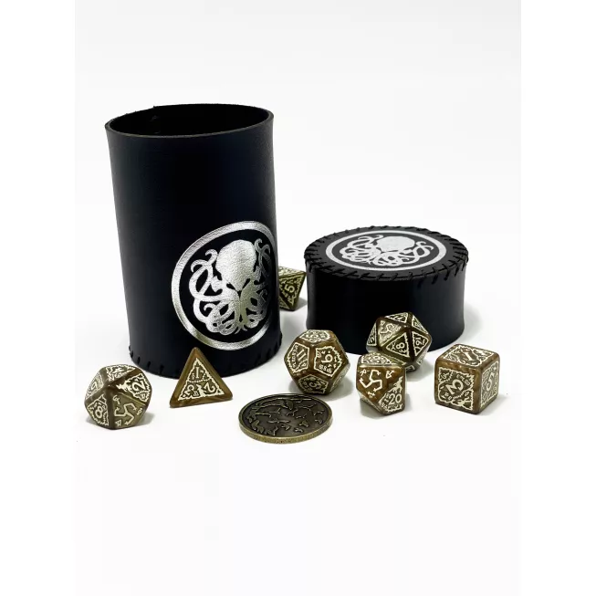 Стакан для кубиків Ктулху чорний Dice Cup