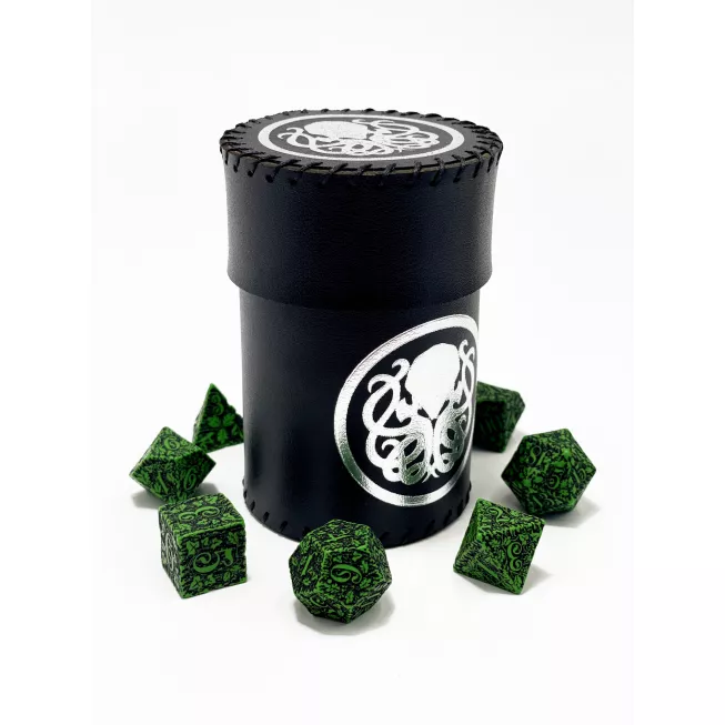 Стакан для кубиків Ктулху чорний Dice Cup