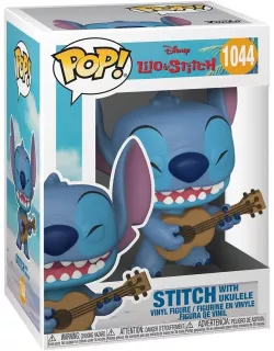Фігурка Стіч з укулеле - Funko POP Disney #1044: Lilo & Stitch - Stitch with Ukelele