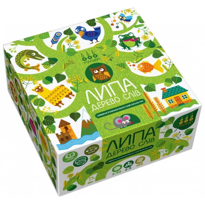 Настільна гра Липа. Дерево слів