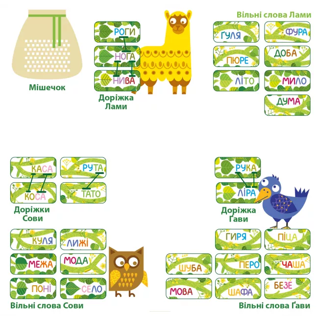 Настільна гра Липа. Дерево слів