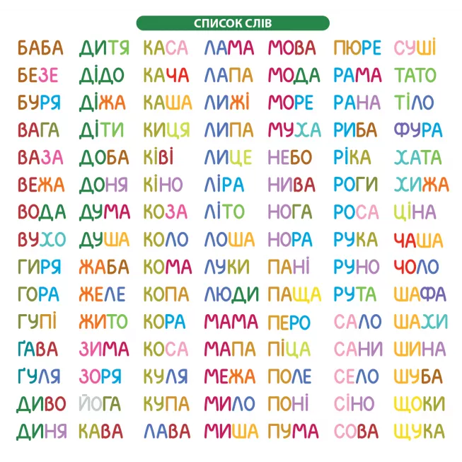 Настільна гра Липа. Дерево слів