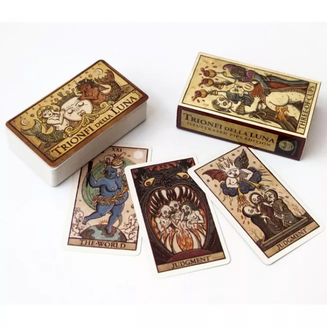 Карти ТАРО Тріумфи Місяця Trionfi Della Luna