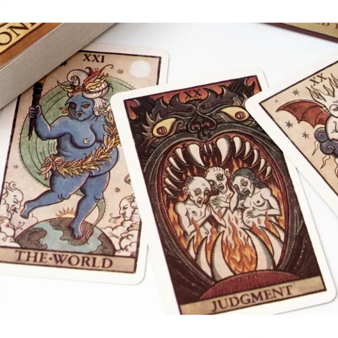 Карти ТАРО Тріумфи Місяця Trionfi Della Luna