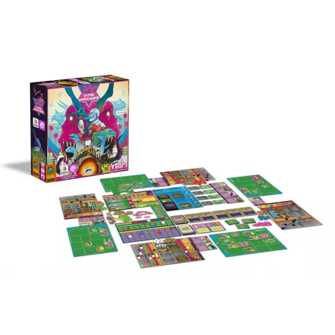 Настільна гра Острів Динозаврів (Dinosaur Island)