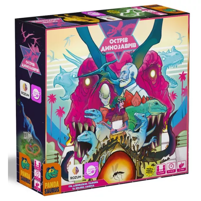 Настільна гра Острів Динозаврів (Dinosaur Island)