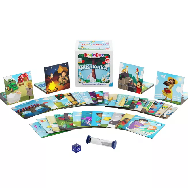 Настільна гра BrainBox Малюнки - Пізнавальна гра